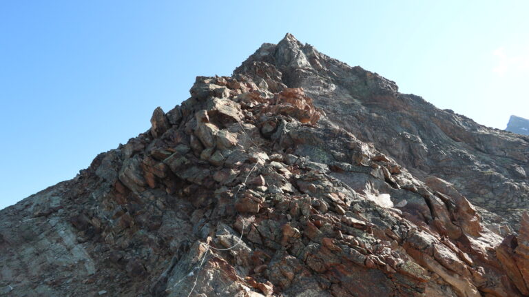 Klettersteig zum Mont Ross de Comboé