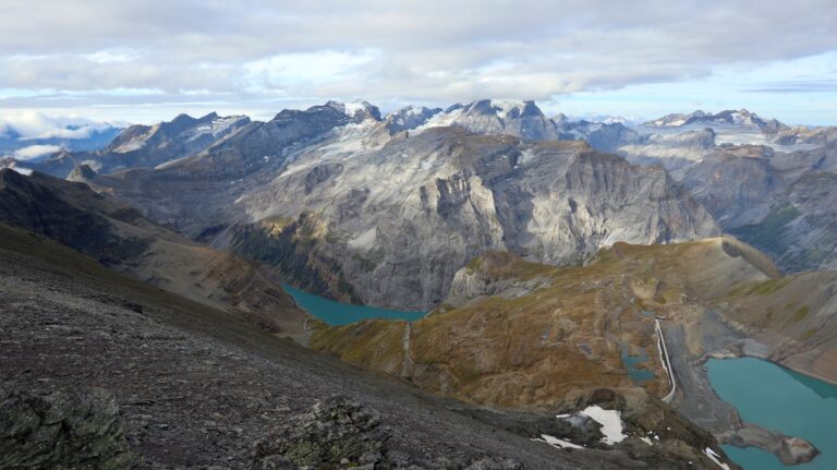 Ausblick vom Ruchi auf Tödi und Clariden