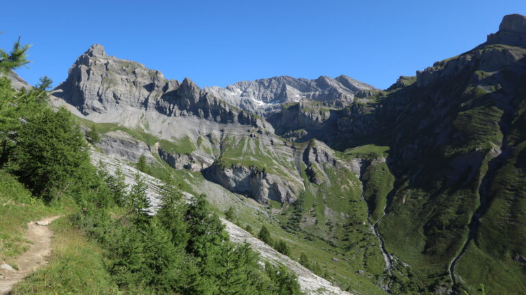 Querung in den Kessel "La Saille"
