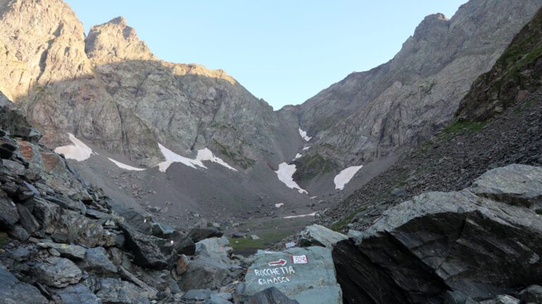 Abzweig am Lago di Coca