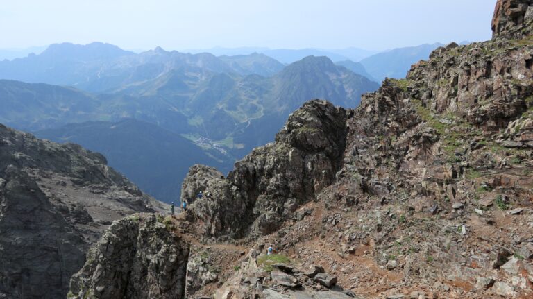 Gehgelände in der Südwand