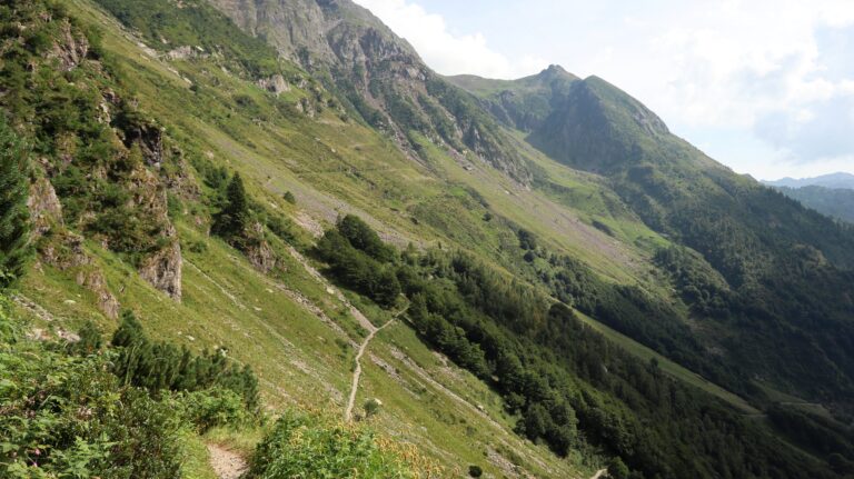 Abstieg vom Rifugio Antiono Curò nach Valbondione