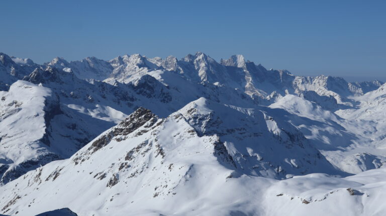 Traumhafter Ausblick von der Fuorcla d'Agnel