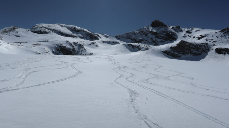 Etwas Powder gabs noch!
