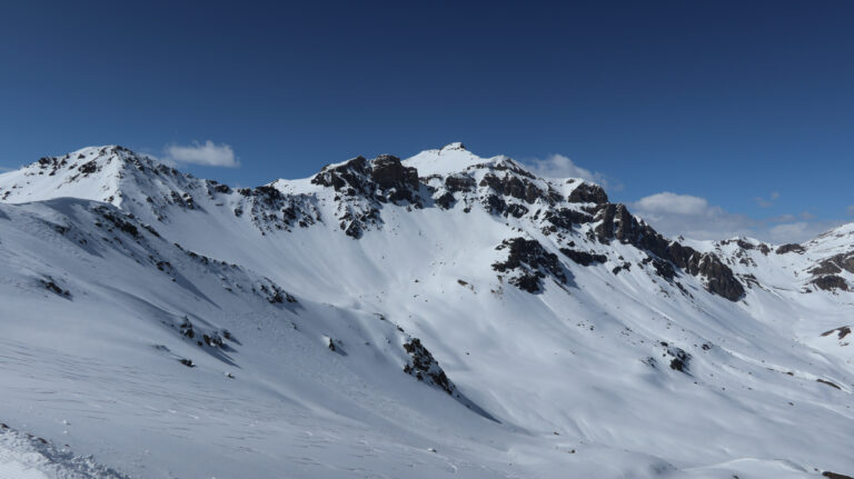 Piz Tasna von der Fuorcla Soèr aus gesehen