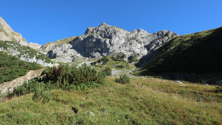 Aufstieg zur Augsburger Hütte