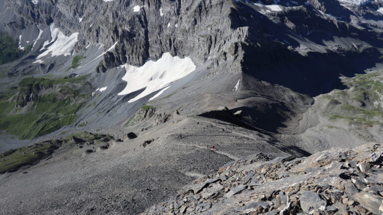 Wegspur zum Col de Susanfe