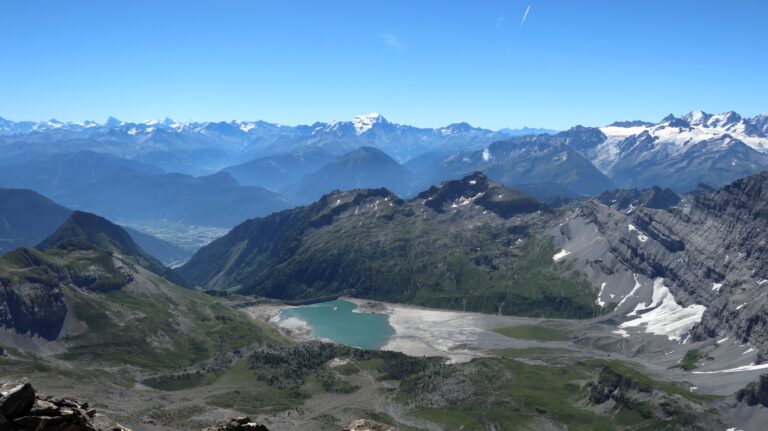 Blick zum Lac de Salanfe