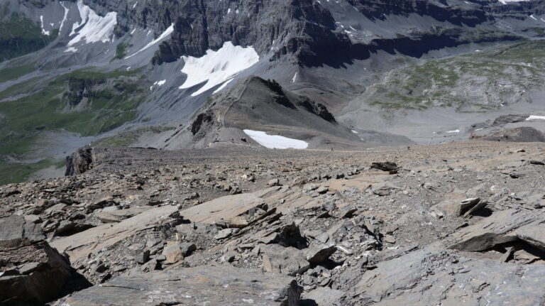 Abstieg zum Col des Paresseux