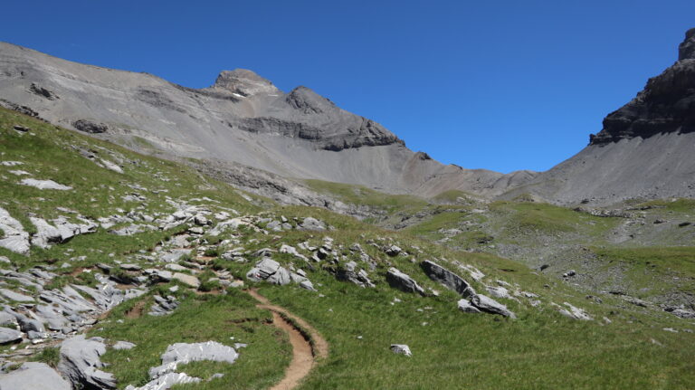 Rückblick zum Col de Susanfe