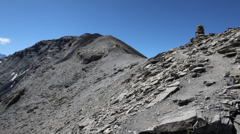 Weiter auf dem Nordgrat zum Gipfel