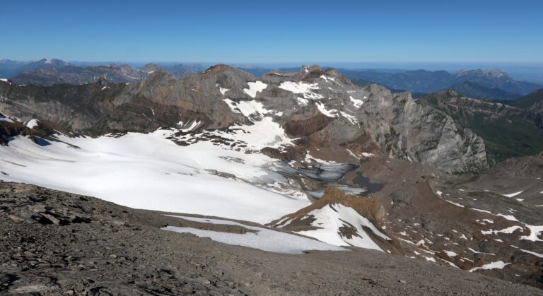 Blick auf den Blüemlisalpfirn