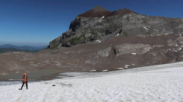 Der Gletscher war mal grösser...
