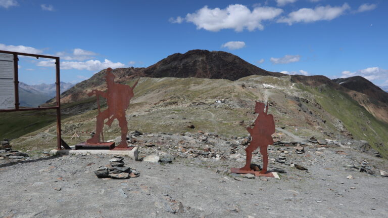 Soldatendenkmal am Rifugio Garibaldi