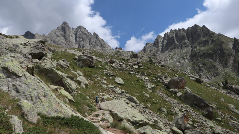 Aufstieg zum Rifugio Remondino