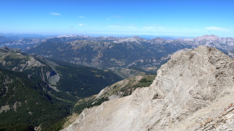 Blick Richtung Allos