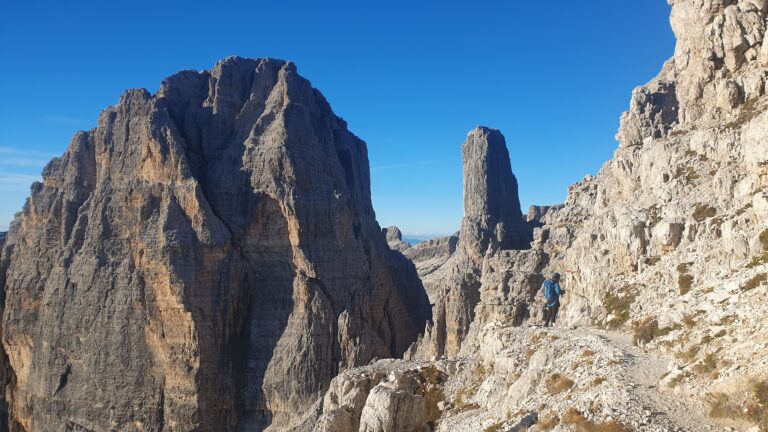 Das Band wird breiter.