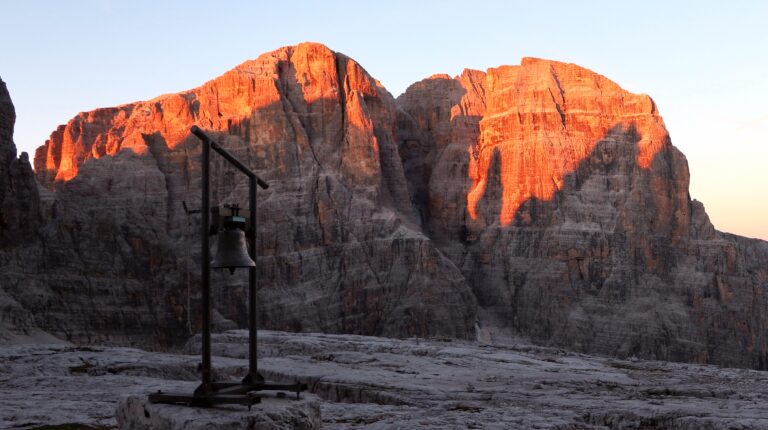 Cima Tosa vom Rifugio Alimonta aus gesehen