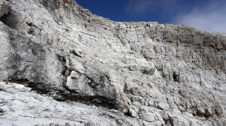 Personen in der Kraxelpassage