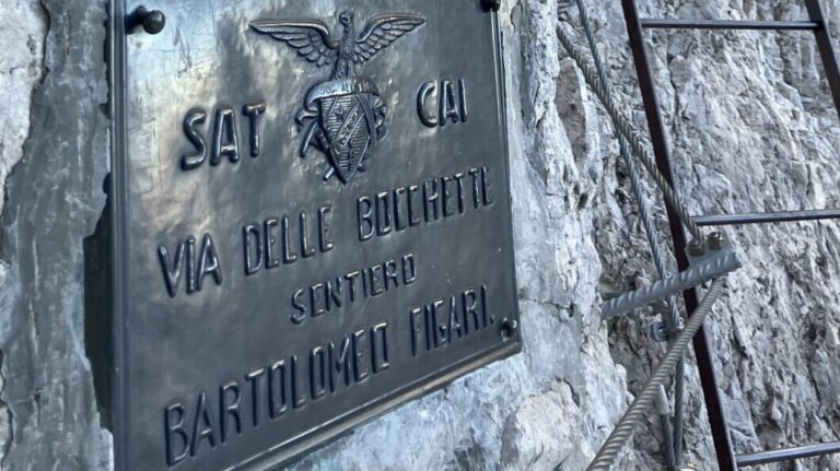 Beginn Via delle Bocchette Centrale