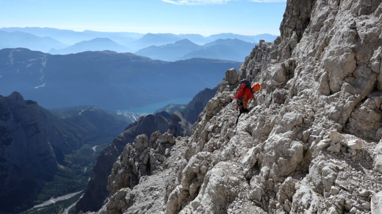 Hoch über dem Lago Molveno