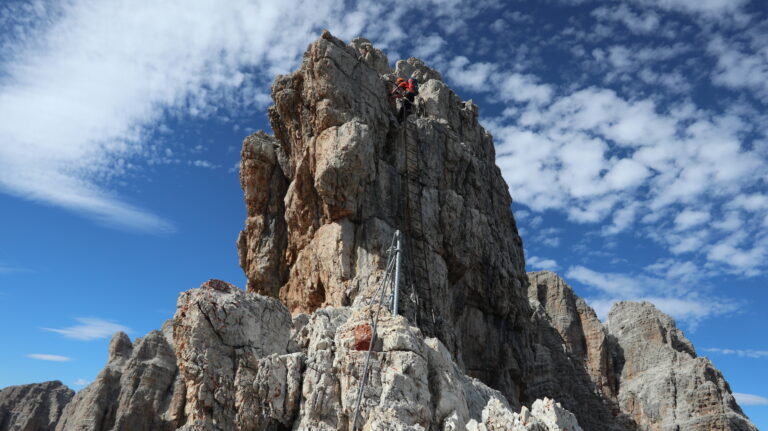 Abstieg von der Spalla di Brenta