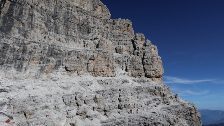 Abklettern vom Spallone dei Massodi