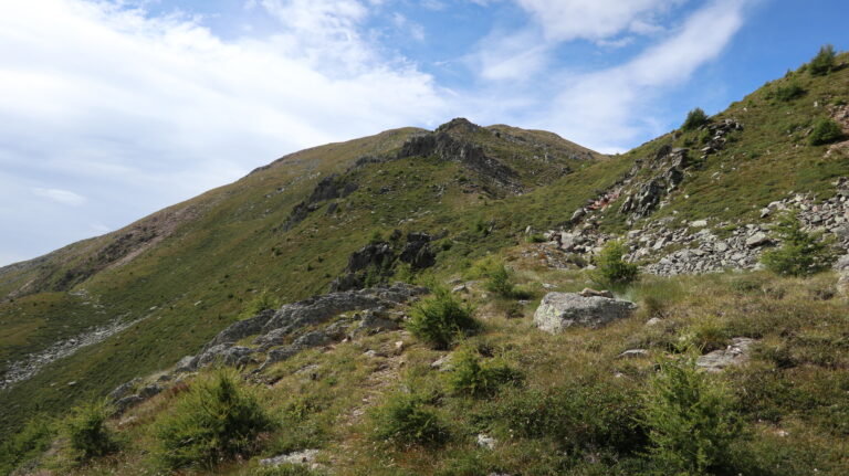 Aufstieg zur Cima Cadi - mit viel Fantasie ein Weg