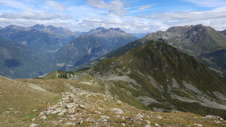 Abstieg von der Cima Cadi