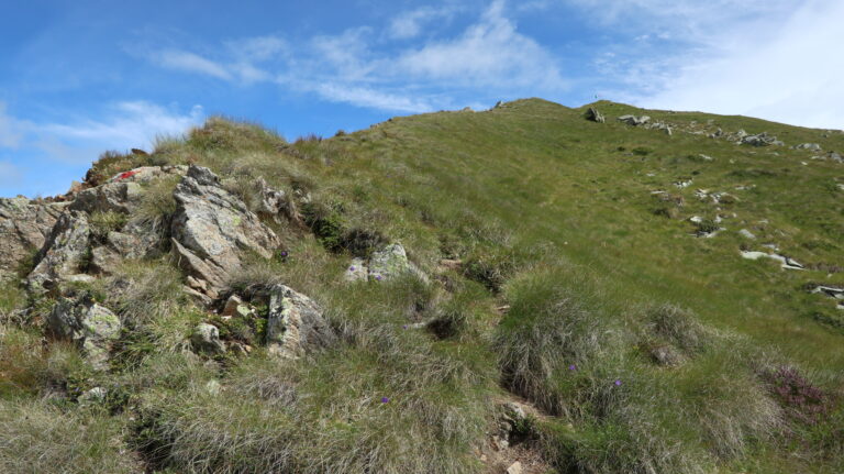 Aufstieg zur Cima Verda über den SW-Grat
