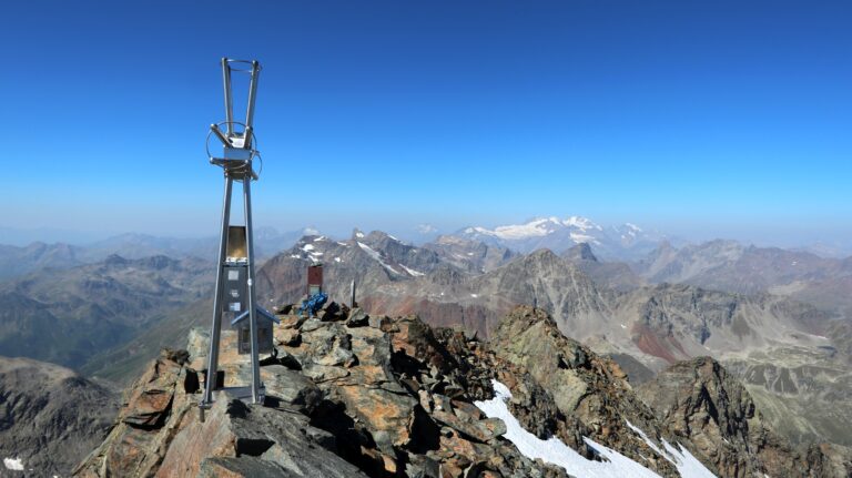 Gipfelkreuz Cima de' Piazzi