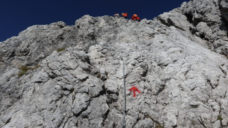 Aufstieg zum Almhäuslblick