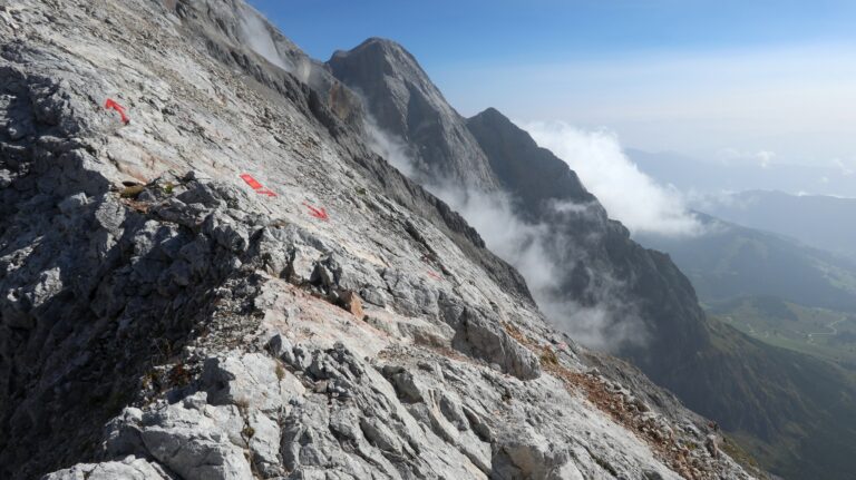 Notausstieg ins Birgkar