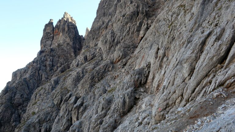 Gegenanstieg zur Hochscharte (empfehlenswert)
